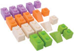 Bigjigs Toys Bigjigs Baby Blocuri de Conectare din Lemn Set de Bază
