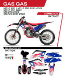  GasGas UFO komplett matrica szett, mc 125 '21 - '22; mc 250 '22; mcf 250/350/450 '21 - '22 (AD041001)