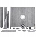 Vevor Zuhanyküszöb készlet 1219x1524mm 50.8mm Abs Vízálló Acél Ráccsal Fürdőszobába (ABSLYTJHSABSQ48)