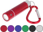 TifanTEX Mini lanternă LED cu carabină breloc 6F (Breloc pentru chei, ) (3501H5)