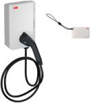 ABB Terra AC fali töltő 22 kW (3x32A) 5 méter Type2 kábellel (Wifi, Bluetooth, App, RFID, DLB, SIM)