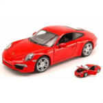 Rastar Porsche 911 Carrera S piros - 1: 24 méretarányos fém modellautó és játékautó | Rastar (56200)