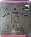 ABC Records - Stereo Test Record " LIVE 10 " - MC de referință