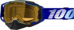  Ochelari cross atv 100% Armega Snow , lentila galbena, culoare rama albastru (26013199PE) - mxenduro