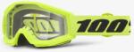  Ochelari cross atv copii 100% Strata Mini, lentila clara, culoare rama galben (26013614PE) - mxenduro