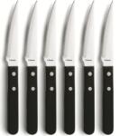 Amefa Set 6 cutite Amefa Friptura, negru, inox Tacam