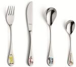 Amefa Set 4 tacamuri pentru copii Amefa Safari, inox, 4 piese Tacam