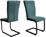  Set 2 scaune Oliver albastre 43/55/98 cm (57456621)