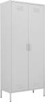  Dulap metalic Inosign Siena gri 80/40/185 cm (88431329) Garderoba
