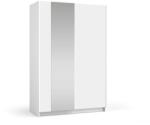  Dulap cu usi glisante Hildreth alb 120/182/54, 6 cm (88919044) Garderoba