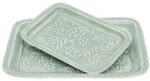  Set 2 tavi Baroque verde (39683) Tava