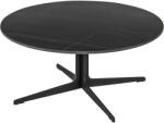  Stolkom Masuta de cafea Lena neagra 80/35 cm (30513643) Masa de cafea