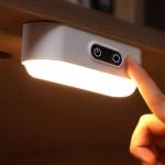 SOAIY LED érintős szekrénylámpa 5 színnel, USB tölthető, mágneses - 2 db