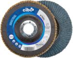 Cibo Kúpos Lamellás Csiszolótárcsa FNC 125x22 mm Szemcseméret 40 - 10 db-os csomag