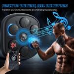 ITEFDTUTNE Smart Bluetooth Boksz Gép Zenével - Falra Szerelhető Ütőgép, Felnőtteknek és Gyerekeknek, Otthoni Edzéshez