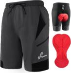 Sportneer Férfi Kerékpáros Nadrág Párnázott 3D Bélés MTB Mountain Bike Biciklis Short Outdoor Sport