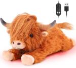 MewMix Highland Cow elektromos fűtő takaró USB csatlakozással és automatikus kikapcsolással