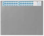 Durable 7204 íróasztal-alátét áttetsző fedővel és naptárral - szürke - 65x52 cm (720401)