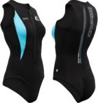 Cressi ThermoFlex Lady neoprén fürdőruha, 2 mm - fekete/akvamarin - M-es méret