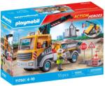 Playmobil - Camion de constructii cu macara Playmobil (4008789717504)