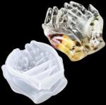 EPODA 3D kéz szilikon forma gyantaöntéshez és gyertyatartó készítéshez