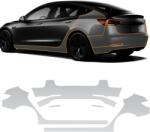 FDAIUN Tesla Model 3 TPU fényezésvédő fólia, hátsó lökhárító + oldalsó szoknya - 5 db (2020-2023)