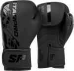 Starpro Obsidian műbőr boxkesztyű edzéshez és sparringhoz - matt fekete - 16 oz