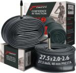 Fincci kerékpár belső gumi 27, 5 x 2.1-2.6", Presta 48 mm szelep - 2 db