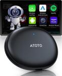 ATOTOZONE AD5 vezeték nélküli CarPlay & Android Auto AI Box - szürke-fekete (AD5)