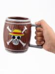 MeYuxg One Piece hordó formájú kerámia bögre - anime ajándék