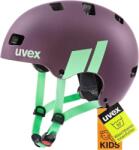 uvex Kid 3 cc gyermek kerékpáros bukósisak - plum-mint - 55-58 cm