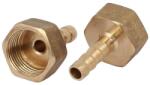 uxcell 10 db 6 mm-es sárgaréz csatlakozó 3/8" női menettel csöpögtetőcsatornához
