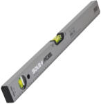 SOLA Nivela SOLA BAUPRO 60 din aluminiu, profil tubular, argintiu, 2 bule, 60 cm, ± 0.50 mm/m (0.029°)