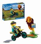 Playmobil - Motocicleta off road pentru aventura si explorare (4008789720658)