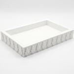 HARAHU Tavă de design Brad - Albă KP41100 Tava