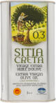 Sitia 0.3 Ulei de Masline Extravirgin PDO Sitia, Aciditate 0, 3%, Presat la Rece, Creta, cutie 1L