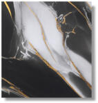 Naimeed Company Panou decorativ, lamelar, polimer rigid, D7609, 270x30.5x0.45cm, Negru (DF-D7609)