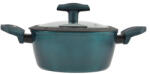 Perfect Home Tapadásmentes Alumínium Lábas Üvegfedővel 24 cm, 4 L Sea Line