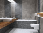 Vilo Lambriu PVC-U Vilo Motivo de perete, decor Decor Gri Grafit - 2, 65 mp cutie (4 bucati), 2650 250 8 mm (DF-3022182)