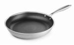 Perfect Home BRATMAXX Rozsdamentes Serpenyő Tapadásmentes Bevonattal 28 cm méhsejt mintás 4 rétegű