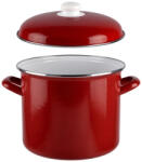 Perfect Home Zománcozott Fazék Fedővel 22cm bordó 6, 9L