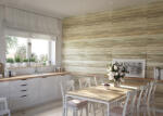Vilo Lambriu PVC-U Vilo Motivo de perete, decor Lemn Maro Vintage - 2, 65 mp cutie (4 bucati), 2650 250 8 mm (DF-3020932)