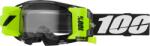  Ochelari cross atv 100% Armatic ForeCast Roll-Off, lentila clara, culoare rama negru (26013720PE) - simoto