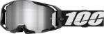  Ochelari cross atv 100% Armatic, lentila oglinda argintie, culoare rama negru (26013719PE) - simoto
