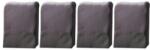 Strend Pro Bordura de gradina din plastic, imitatie piatra, 25x23 cm, set 10 buc, Strend Pro (2211635)