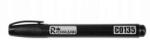 Richmann Marker permanent negru gros Richmann pentru plastic, metal si sticla (C0135)