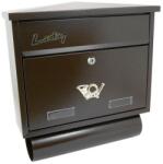 Damech Cutie postala maro C4 cu suport pentru ziar, 39x12x41 cm, Damech (SD4TM)