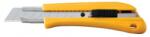 OLFA Cutter utilitar OLFA 18 mm cu blocare automata si maner ergonomic (BN-AL)