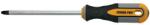 Strend Pro Surubelnita Pozidriv 5x100 mm cu maner ergonomic, Strend Pro (2250185) Surubelnita
