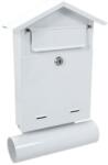 Damech Cutie postala alba B6 cu suport pentru ziar, 23x7x37, 5 cm, Damech (SW02TA)